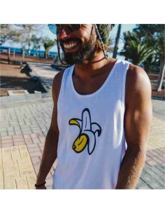 Banana Logo Wide Strap T-Shirt 2