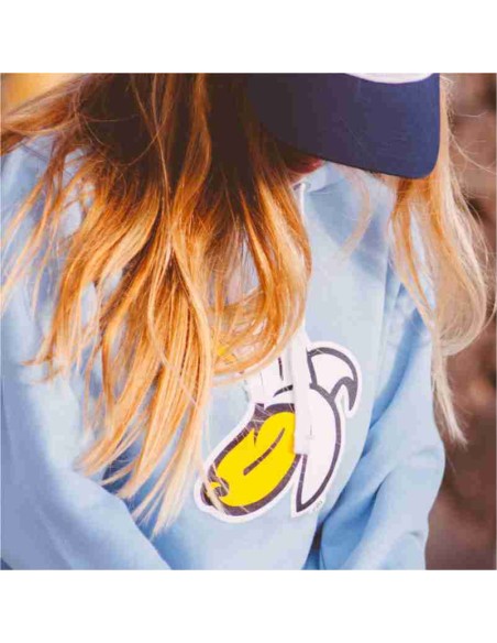 Sudadera con Capucha Logo Plátano Mujer