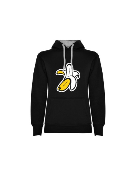 Banana Logo Hooded Woman Sweatshirt