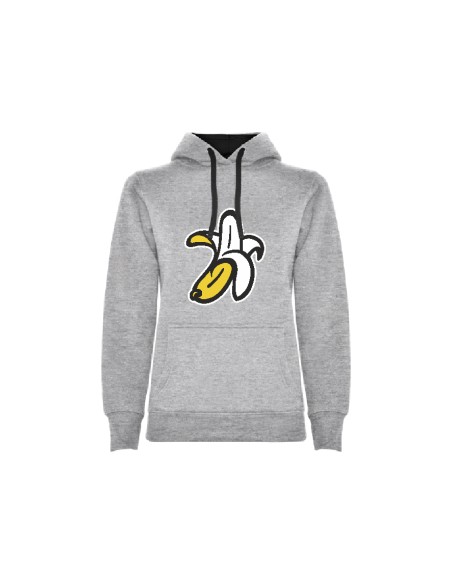 Sudadera con Capucha Logo Plátano Mujer
