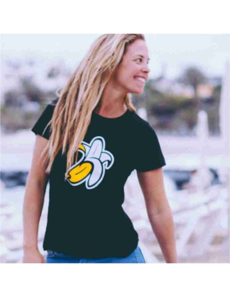 Camiseta Orgánica Logo Plátano Mujer