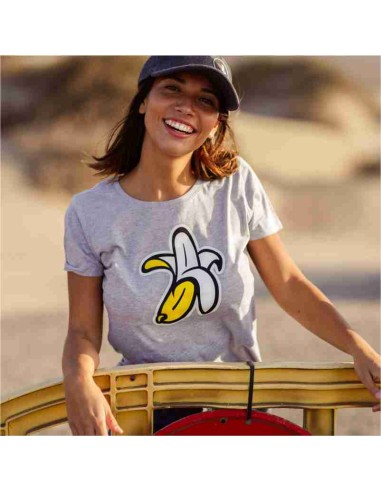 Camiseta Orgánica Logo Plátano Mujer