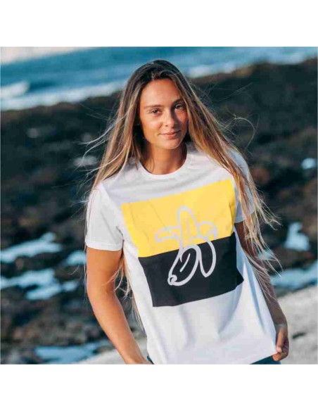 Camiseta Orgánica Plátano Bicolor
