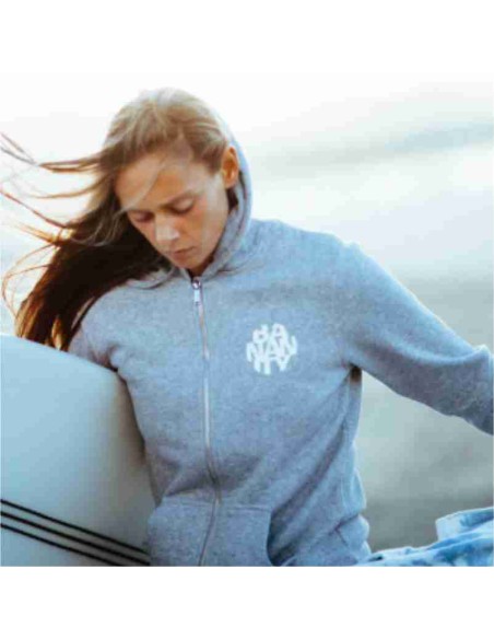 Zippered Girl Hoodie