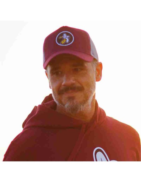 Burgundy Bananity Banana Seal Cap