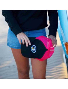 Fuchsia Banana Logo Seal Cap