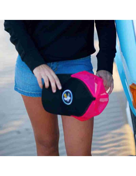 Gorra Fucsia Sello Logo Plátano