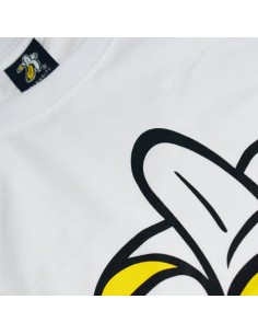 Oversized Banana Logo Short Waist T-Shirt 2
