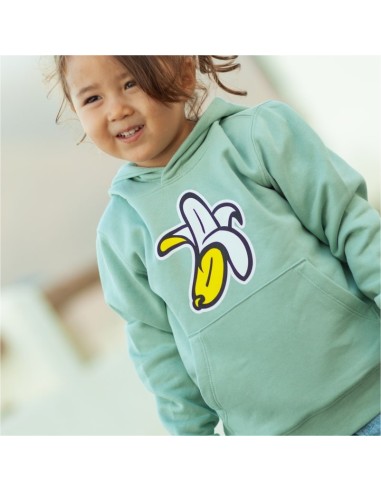 Organic Unisex Banana Logo Kids Hoodie