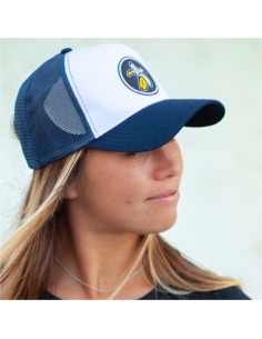 Gorra Azul Sello Logo Plátano