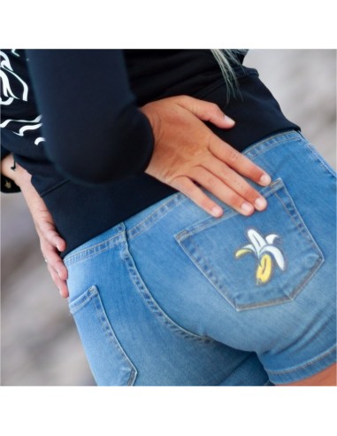 Short Logo Plátano Bordado