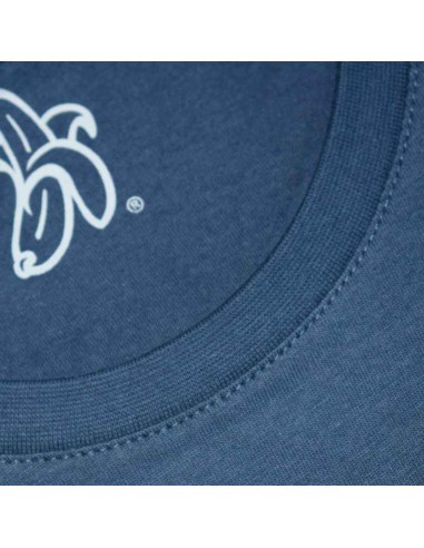 Banana Logo Organic Man Basic T-shirt Denim