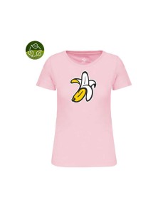 Camiseta Orgánica Logo Plátano Mujer 2