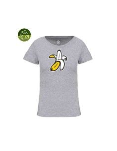 Organic Basic Woman Banana Logo T-shirt 2