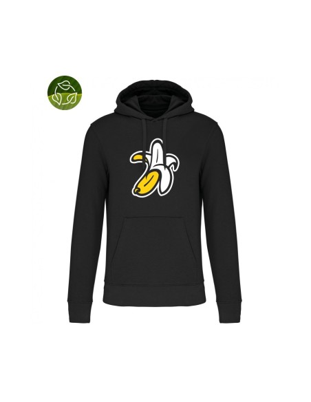 SM5P Sudadera Orgánica Capucha Plátano