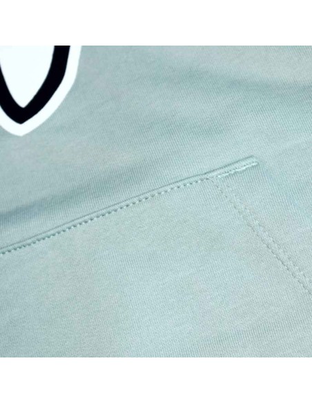 Organic Woman Hooded Banana Logo Sweatshirt Sage