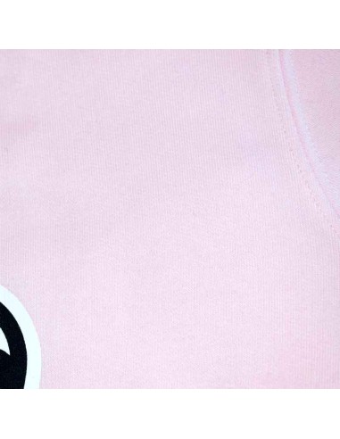 Organic Woman Hooded Banana Logo Sweatshirt Pink