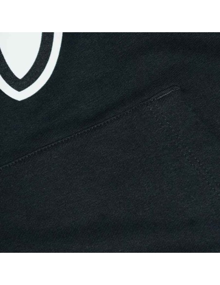 Organic Woman Hooded Banana Logo Sweatshirt Black