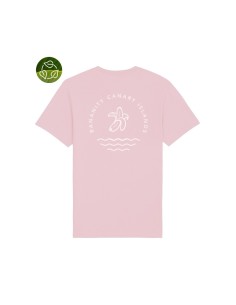 Vegan T-shirt Wave Seal Pink 2