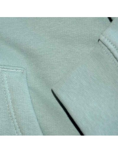 Organic Unisex Banana Logo Kids Hoodie Sage