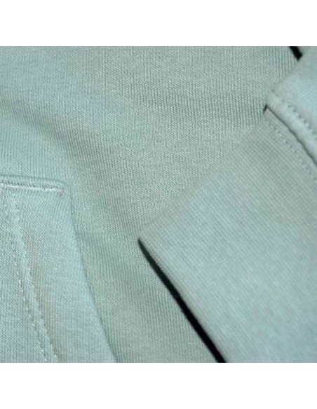 Sudadera Orgánica Logo Plátano Unisex Niño/Niña Sage