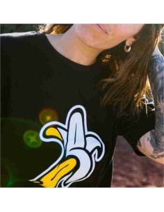 Camiseta Oversize Logo Plátano Talle Corto