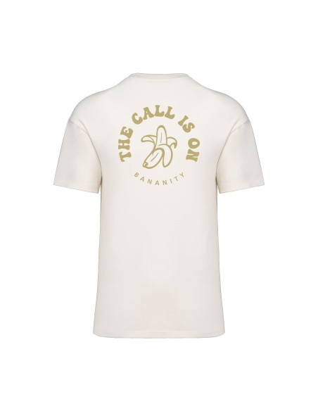 Camiseta Orgánica Hombros Caídos “The Call”
