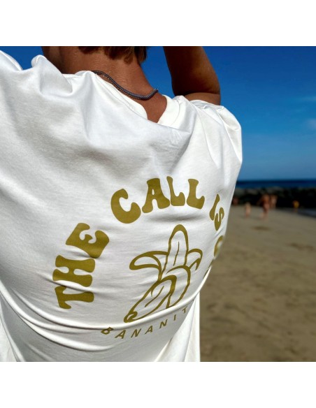 “The Call” Drop-shoulders Organic T-shirt