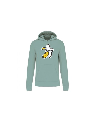 Sudadera Orgánica Logo Plátano Unisex Niño/Niña...