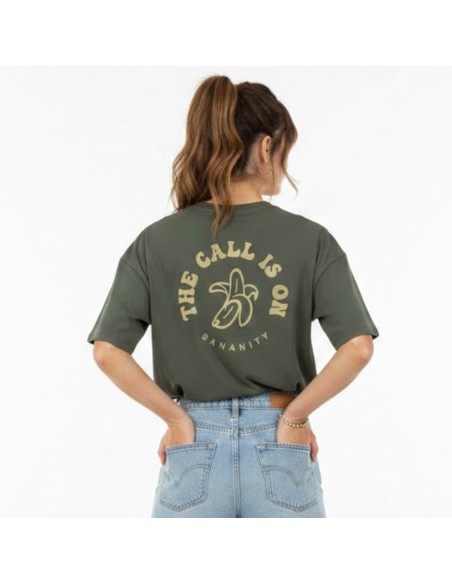 “The Call” Drop-shoulders Organic T-shirt