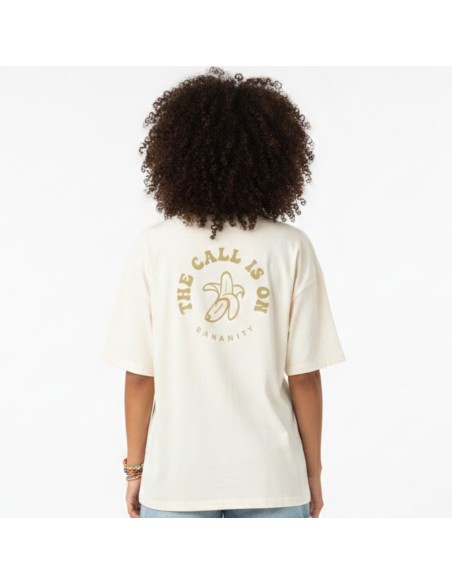 “The Call” Drop-shoulders Organic T-shirt