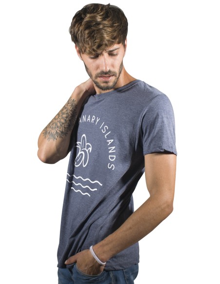 Camiseta textura ola