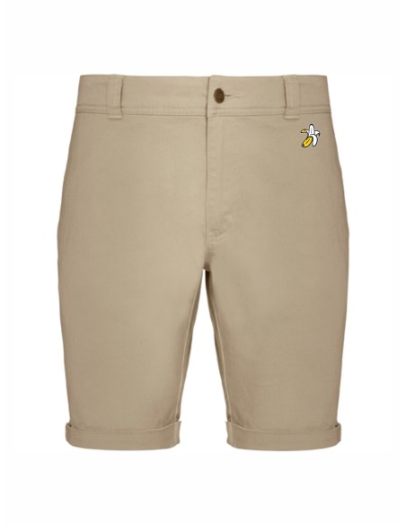 Bermudas plátano bordado