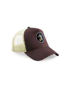 Gorra Chocolate Sello Logo Plátano 2