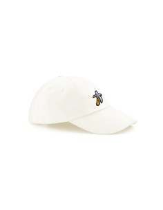 Gorra Blanca Logo Plátano 2